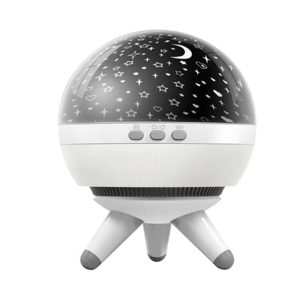 Roterende stjerneprojektor nattlys med USB