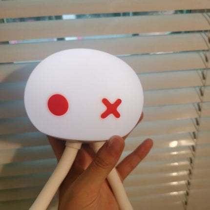 Søt manet nattlampe i silikon