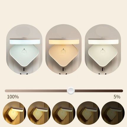 Justerbart plug-in nattlys med fjernkontroll