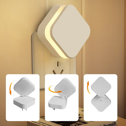 Justerbart plug-in nattlys med fjernkontroll