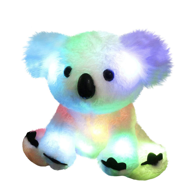 Koala kosedyr med lys og musikk