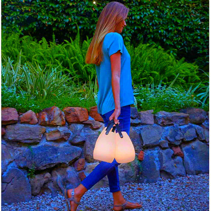 Bærbar og oppladbar LED nattlys-lanterne