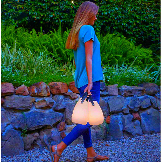 Bærbar og oppladbar LED nattlys-lanterne