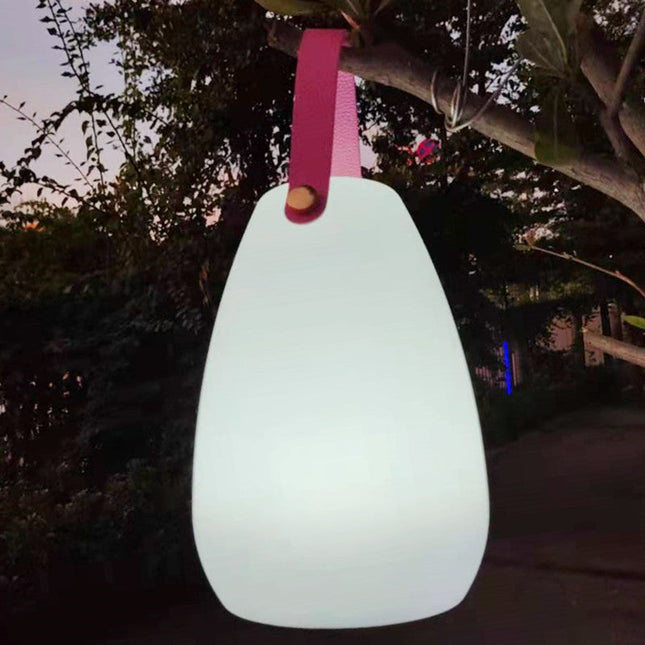 Bærbar og oppladbar LED nattlys-lanterne
