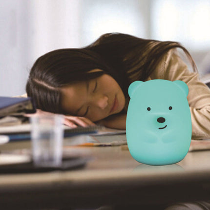 Nattlys bjørn med fjernkontroll og touch