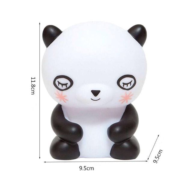 Nattlys for baby formet som bjørn