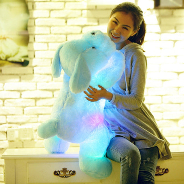 Kosedyr hund med innebygd LED-lys