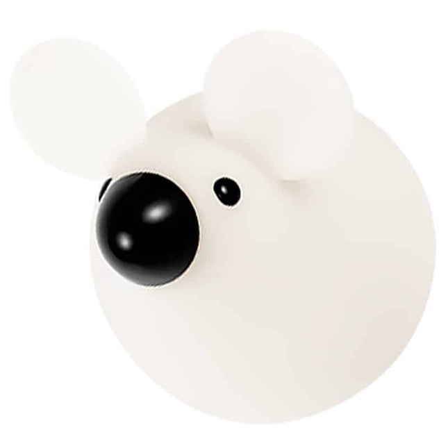 Oppladbar nattlampe mus for barn