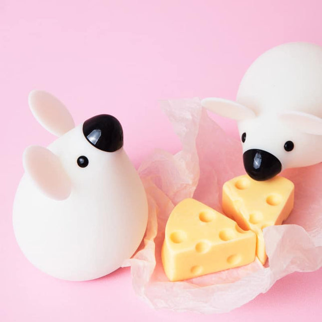 Oppladbar nattlampe mus for barn