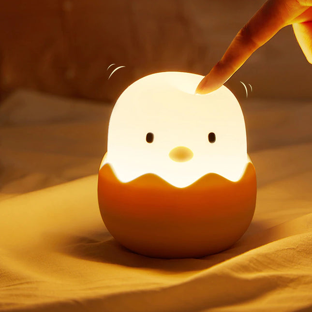 Kylling nattlys i myk silikon