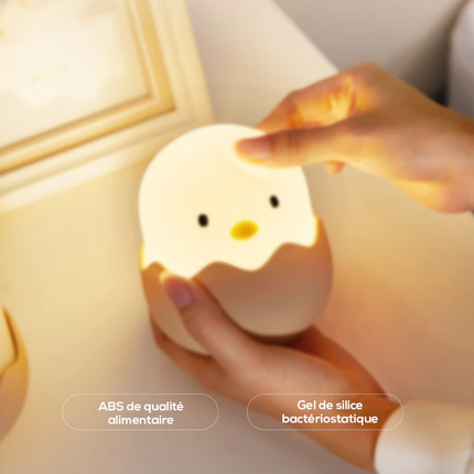 Kylling nattlys i myk silikon