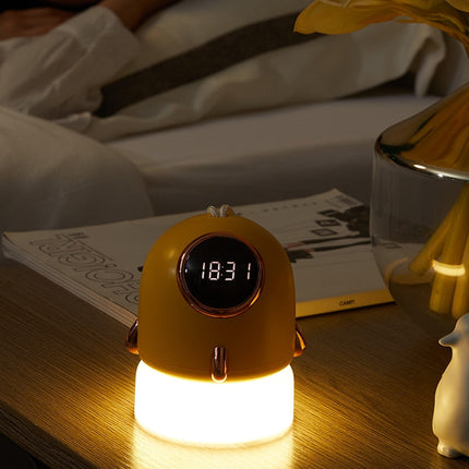 Nattlampe med stjernehimmelprojektor for barn