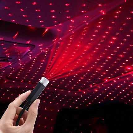 USB mini-projektor for stjernehimmel i taket