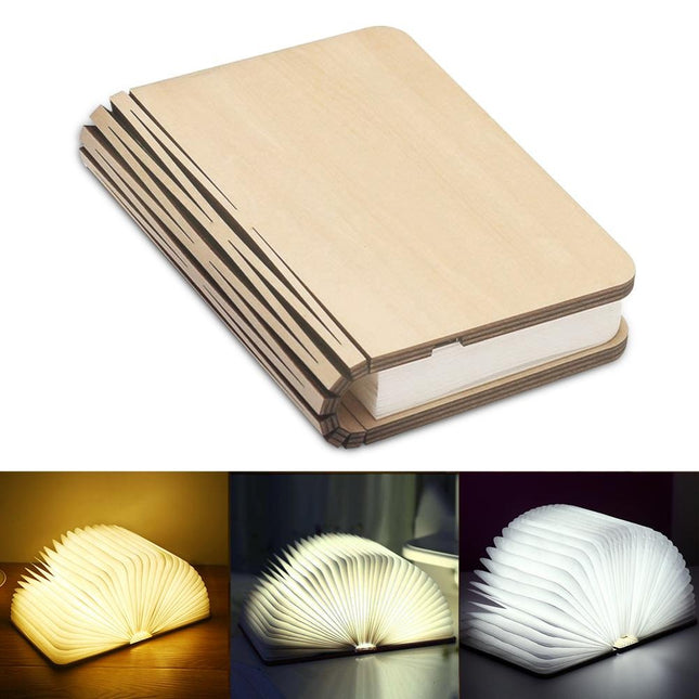 Oppladbar boklampe med USB-lading