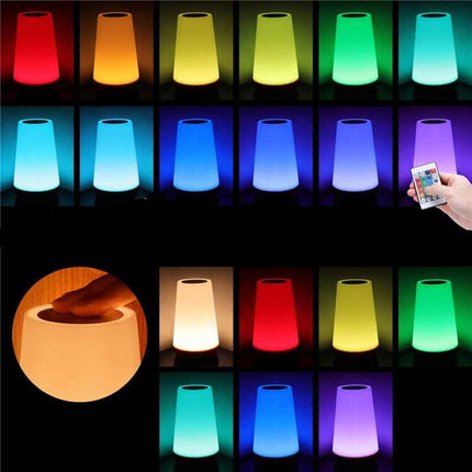 Nattlampe med dimbar berøringskontroll