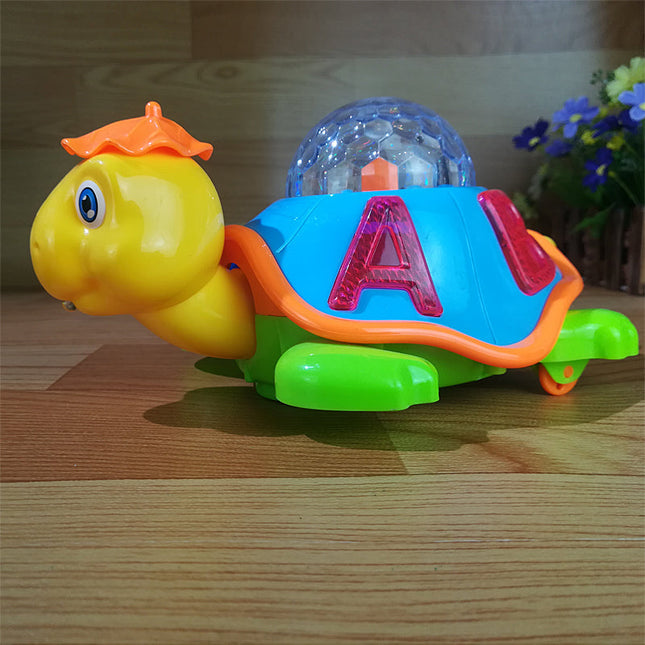 Skilpadde nattlampe med lys for baby