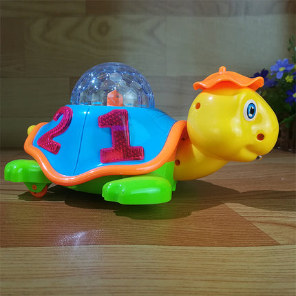 Skilpadde nattlampe med lys for baby