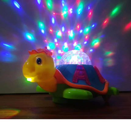 Skilpadde nattlampe med lys for baby